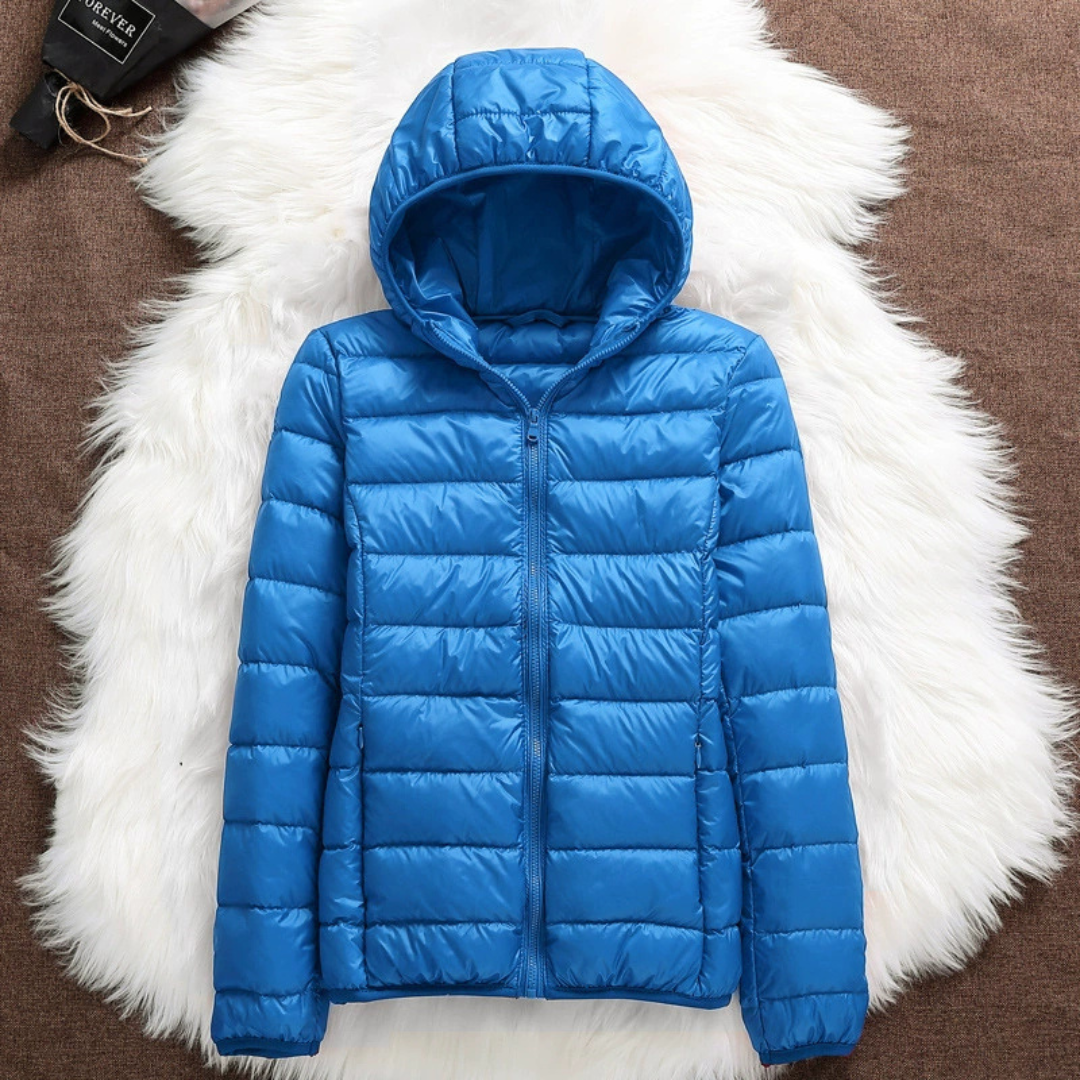 Olivia Lined Intermediate Jacket - Sky blue