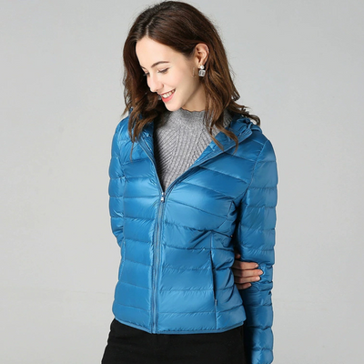 Olivia Lined Intermediate Jacket - Sky blue